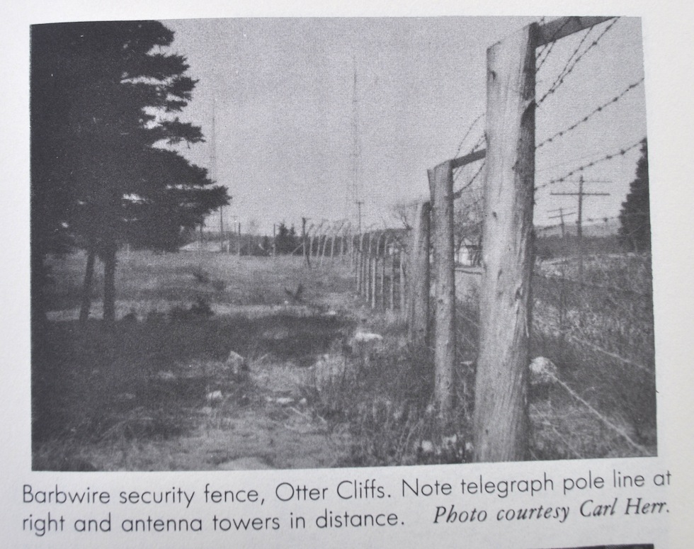 security fence from WWI Otter Creek